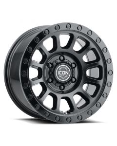 ICON Hulse 17 X 8.5 6 X 5.5 0mm Offset 4.75in BS Double Black buy in USA