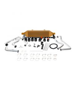 Mishimoto 08+ Subaru WRX Front-Mount Intercooler Kit w/ Air Box - Gold buy in USA