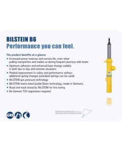 Bilstein B6 Performance 16-19 Mini Cooper Clubman Front Right Strut Assembly buy in USA