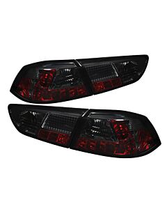 Spyder Mitsubishi Lancer/Evolution X 08-14 LED Tail Lights Smke ALT-YD-MITEVO1008-LED-SM buy in USA