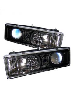 Spyder Chevy C/K Series 1500 88-99Projector Headlights Blk High 9005 (Not Included) PRO-YD-CCK88-BK buy in USA