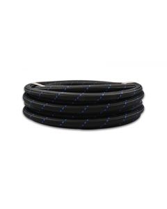 Vibrant -12 AN Two-Tone Black/Blue Nylon Braided Flex Hose (5 foot roll) buy in USA