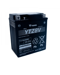 Yuasa YTZ8V Maintenance Free AGM 12 Volt Battery buy in USA