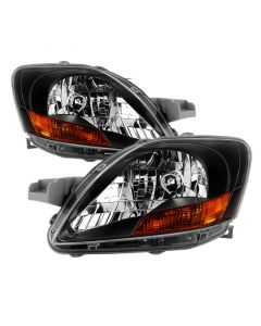 xTune Toyota Yaris Sedan 06-12 OEM Style Headlights - Black HD-JH-TYA06-AM-BK buy in USA