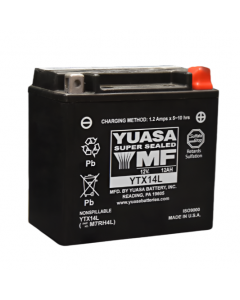 Yuasa YTX14L Maintenance Free AGM 12 Volt Battery buy in USA