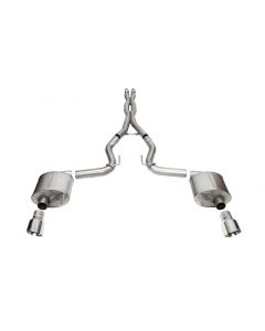 Corsa 2024 Ford MustangGT Sport Cat-Back Exhaust System 3.0in Dual Rear Exit w/4.5in Pro Series Tips buy in USA