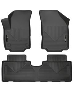 Husky Liners 18-23 GMC Terrain WeatherBeater Black Front & 2nd Seat Floor Liners buy in USA