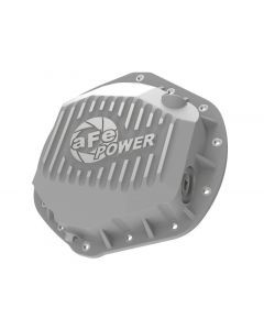 aFe Street Series Rear Differential Cover Raw w/ Machined Fins 01-18 GM Diesel Trucks V8-6.6L (td) buy in USA