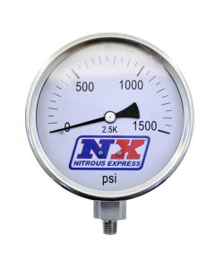 Nitrous Express Nitrous Pressure Gauge 4in-High Accuracy buy in USA