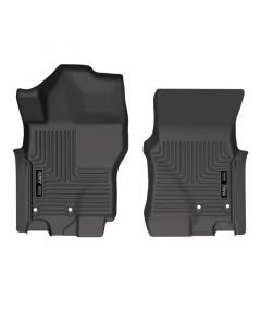 Husky Liners 2022 Nissan Frontier King Cab Ext. Cab/CC WeatherBeater Black Front Floor Liners buy in USA