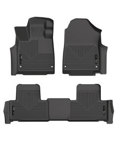 Husky Liners 2022 Acura MDX Weatherbeater Black Front & 2nd Seat Floor Liners buy in USA