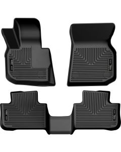 Husky Liners 18-23 BMW X3 Weatherbeater Black Front & 2nd Seat Floor Liners buy in USA