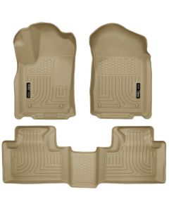 Husky Liners 11-13 Dodge Durango / 11-13 Jeep Grand Cherokee WeatherBeater Combo Tan Floor Liners buy in USA