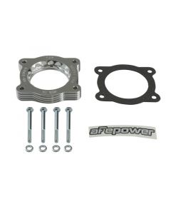 aFe 07-13 Chevrolet Silverado 1500/GMC Sierra 1500 Silver Bullet Throttle Body Spacer - Silver buy in USA