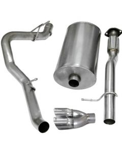 Corsa 07-08 Chevrolet Suburban 1500 5.3L V8 Polished Sport Cat-Back Exhaust buy in USA