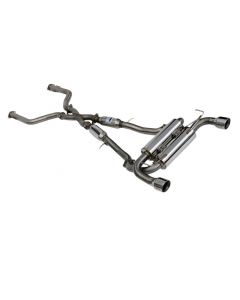 Invidia 2022+ Nissan Z 70mm Gemini Cat Back Exhaust - Rolled SS Tips buy in USA