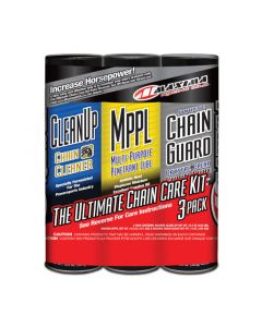 Maxima Synthetic Chain Guard Ultimate Chain Care Combo Kit 3-Pack Aerosol buy in USA