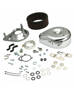 S&S Cycle 91-06 Carbureted XL Sportster Models Teardrop Air Cleaner Kit - Chrome buy in USA