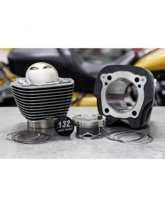 S&S Cycle 2017+ M8 Models 4.320in Bore 4.500in Stroke Cylinder Kit - Black Granite w/ Highlight buy in USA