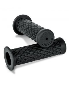 Burly Brand Rubber Diamondback Grips 7/8in - Black buy in USA