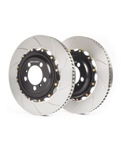 GiroDisc 2021+ BMW M2/M3/M4 G8X 370mm Slotted Rear Rotors buy in USA