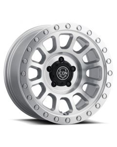 ICON Hulse 17 X 8.5 6 X 5.5 0mm Offset 4.75in BS Silver Machined buy in USA