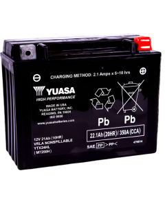 Yuasa YTX24HL Maintenance Free AGM 12 Volt Battery buy in USA