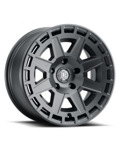 ICON Compass 17x8.5 6x5.5 0mm Offset 4.75in BS Satin Black Wheel buy in USA