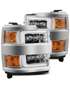 AlphaRex 15-18 Chevy 2500HD NOVA LED Proj Headlights Plank Style Chrome w/Activ Light/Seq Signal/DRL buy in USA