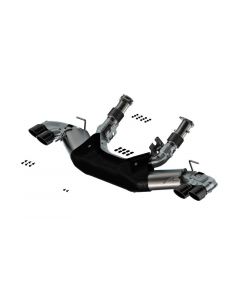 Borla 20-24 Chevy Corvette 6.2L V8 AT w/o NPP 3in S-Type Catback Exhaust - Black Chrome Tips buy in USA