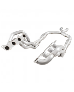 Stainless Power 2011-14 Mustang GT Headers 1-7/8in Primaries High-Flow Cats 3in X-Pipe buy in USA