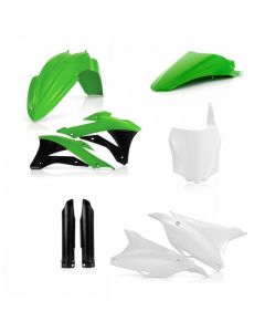 Acerbis 14-21 Kawasaki KX85/100 Full Plastic Kit - Green White/Black Original 16-18 buy in USA