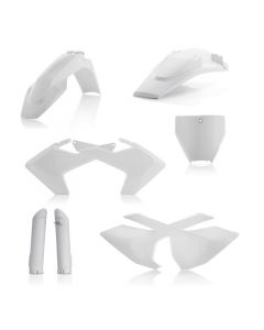 Acerbis 16-18 Husqvarna TC125/ FC250-450/ TC250/ TX300/ FX350/450 Full Plastic Kit - White buy in USA