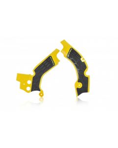 Acerbis 08-17 Suzuki RMZ450 Frame Guards- X-Grip - Yellow/Black buy in USA