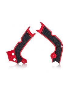 Acerbis 17-19 Honda CRF250R/RX/ CRF450R/RX Frame Guards- X-Grip - Red/Black buy in USA