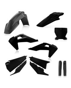 Acerbis 19-22 Husqvarna 125-450 TC/ FX/ FC/2019 TX300/ 20-22 TX300i Full Plastic Kit - Black buy in USA