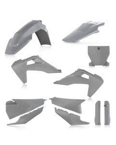 Acerbis 19-22 Husqvarna 125-450 TC/ FX/ FC/2019 TX300/ 20-22 TX300i Full Plastic Kit - Gray buy in USA