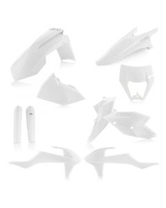 Acerbis 17-19 KTM XC-W150/250/300/ EXC-F250/350/450/500 Full Plastic Kit - White buy in USA