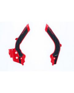 Acerbis 19-22 KTM 125-501 TC/FC/FX/FE/S/TE/TX/ 21-23 GasGas Frame Guards- X-Grip - Red/Black buy in USA