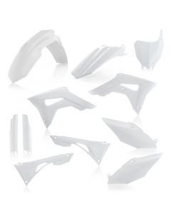 Acerbis 19-21 Hon CRF250R/450R/2022 CRF450R-S (Air Box Cover/ No Tank Cover) Full Plastic Kit - Wht buy in USA