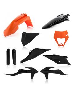 Acerbis 20-23 KTM 150-500 XCF-W/ XC-W-tpi/ EXC-tpi/ EXC-F Full Plastic Kit - 16 Orange/Black buy in USA