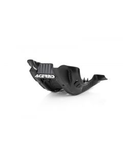 Acerbis 20-23 Husqvarna FE250/350/350s Skid Plate - Black/White buy in USA