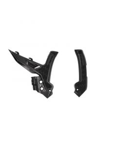 Acerbis 23+ KTM EXC-F/ SX/ SX-F/ XC/ XC-F/ XC-W/ XCF-W Frame Guards- X-Grip - Black buy in USA