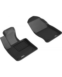 3D MAXpider 19-21 Volvo S60 / V60 / 20-21 V60 Cross Country Kagu 1st Row Floormats - Black buy in USA