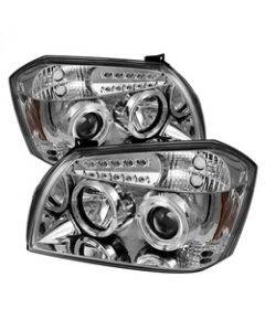 Spyder Dodge Magnum 05-07 Projector Headlights LED Halo LED Chrm (Not Included) PRO-YD-DMAG05-LED-C buy in USA