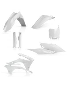 Acerbis 14-17 Honda CRF250R/13-16 CRF450R (Does Not Include Air Box Cover) Full Plastic Kit - White buy in USA