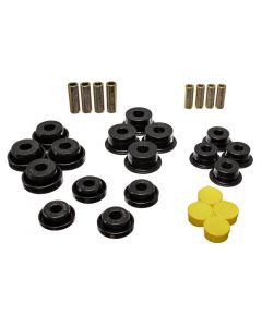 Energy Suspension 97-06 Jeep Wrangler TJ/YJ Black Front Control Arm Bushings (Must reuse OEM Outer S buy in USA