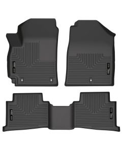 Husky Liners 21-22 Kia Seltos WeatherBeater Front & 2nd Seat Floor Liners - Black buy in USA