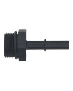 DeatschWerks 10AN ORB Male to 5/16in Male EFI Quick Connect Adapter - Anodized Matte Black buy in USA