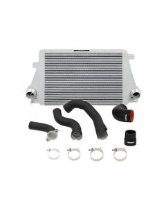 Mishimoto 2016+ Chevrolet Camaro 2.0T / 2013+ Cadillac ATS 2.0T Intercooler Kit - Wrinkle Black buy in USA